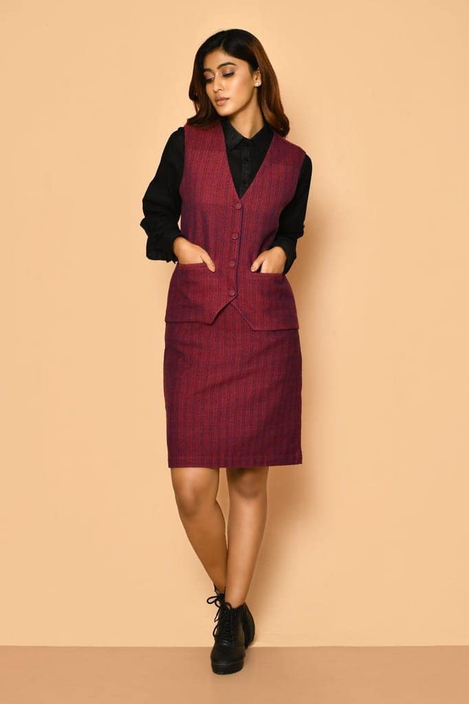 Venus Handloom cotton co-ord set