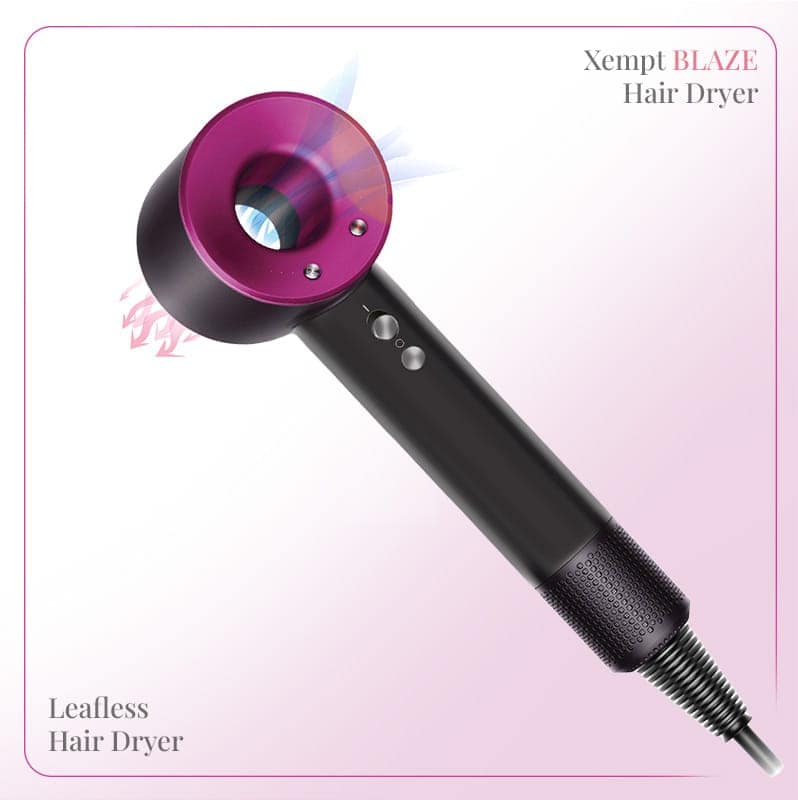XEMPT 1400W BLAZE SUPERSONIC HAIR DRYER, BRUSHLESS| 5 MAGNETIC ATTACHMENTS| MICRO PROCESSOR Hair Dryer view 4