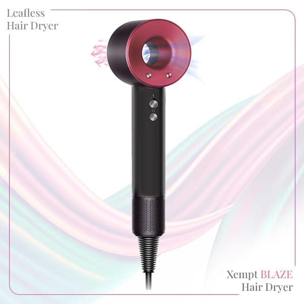 XEMPT 1400W BLAZE SUPERSONIC HAIR DRYER, BRUSHLESS| 5 MAGNETIC ATTACHMENTS| MICRO PROCESSOR Hair Dryer view 7