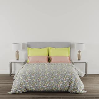 Trident Everyday Bedsheet, 120 Thread Count, Bedsheet, 100% Cotton, Bedsheet with Pillow Cover, Soft Finish, Oeko-Tex Certified