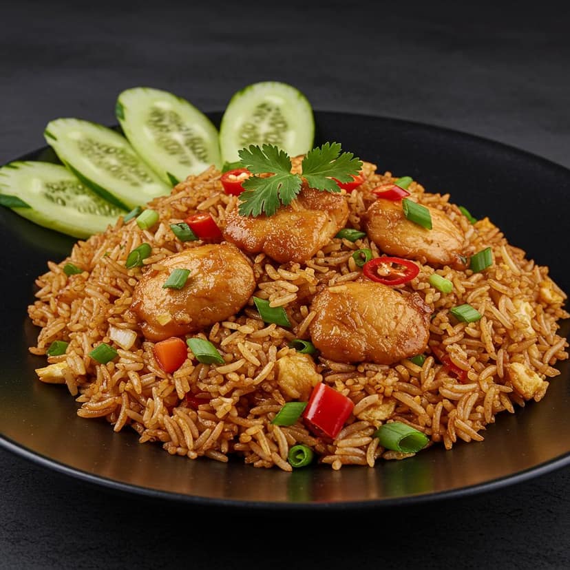 Chicken Schezwan Fried Rice