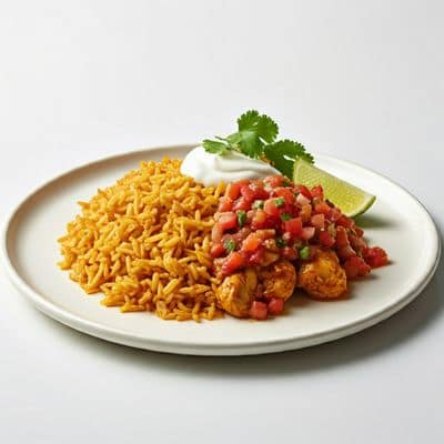 Ghee Rice Chicken Fiesta Combo