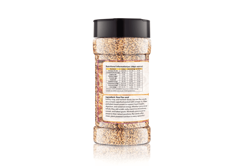 Foodstory Flax Seeds | Keto-Friendly | High Fibre | Omega-3 Rich view 4