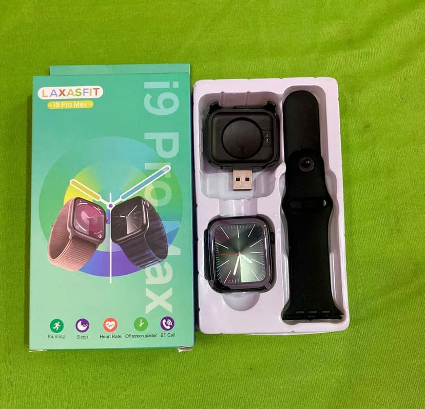 i9 Pro Max Smart Watch: Bluetooth Calling, Biggest Display, Fitness Tracker & Heart Rate Monitor view 4