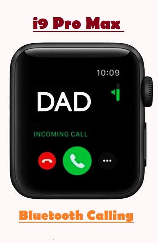 i9 Pro Max Smart Watch: Bluetooth Calling, Biggest Display, Fitness Tracker & Heart Rate Monitor view 6