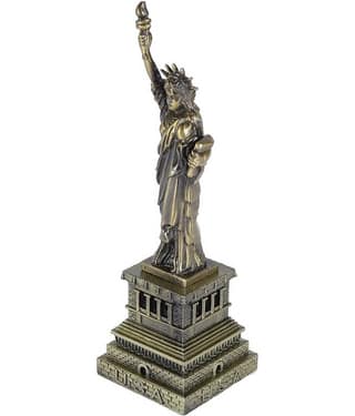 Generic - Metallic Statue Of Liberty Miniature Showpiece 25 cm