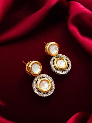 Morison Golden Vintage Earrings Classic Charm