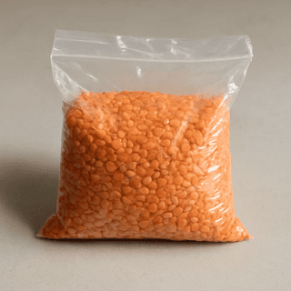 Kamalvati Outlet's masoor dal (red lentils)
