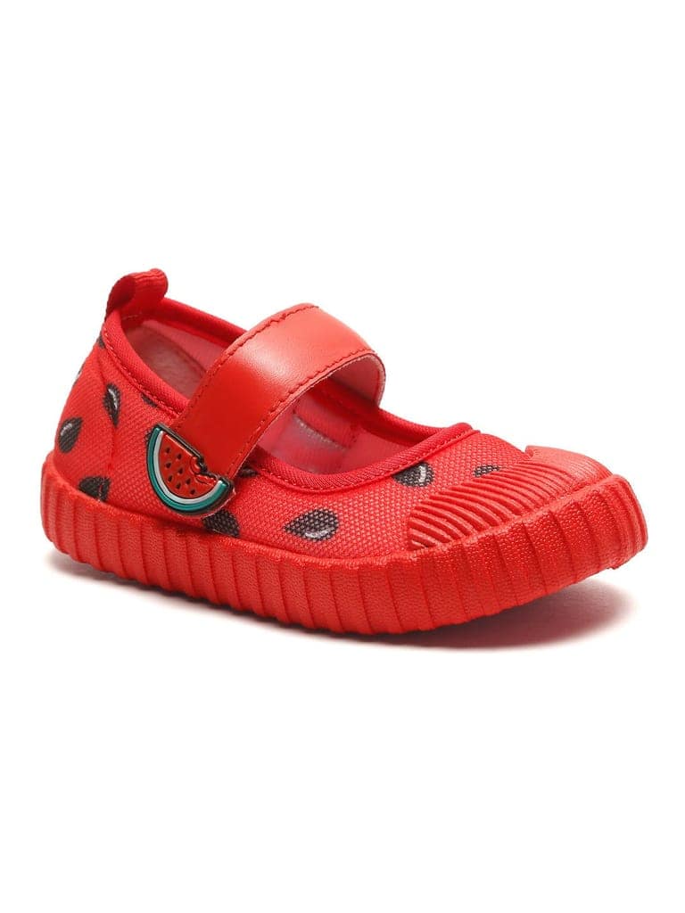 Premium Watermelon Ballerinas - Red (Girls) view 3