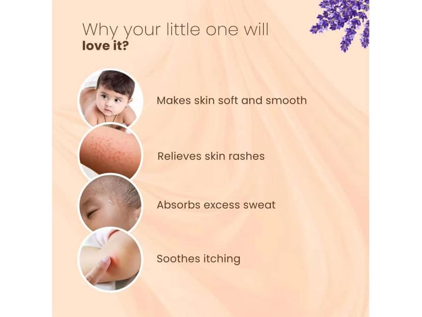 BabyOrgano Soft & Gentle Baby Powder - 100g view 4