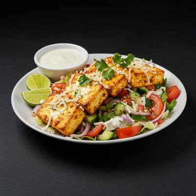 Grilled Paneer Cheese Salad
