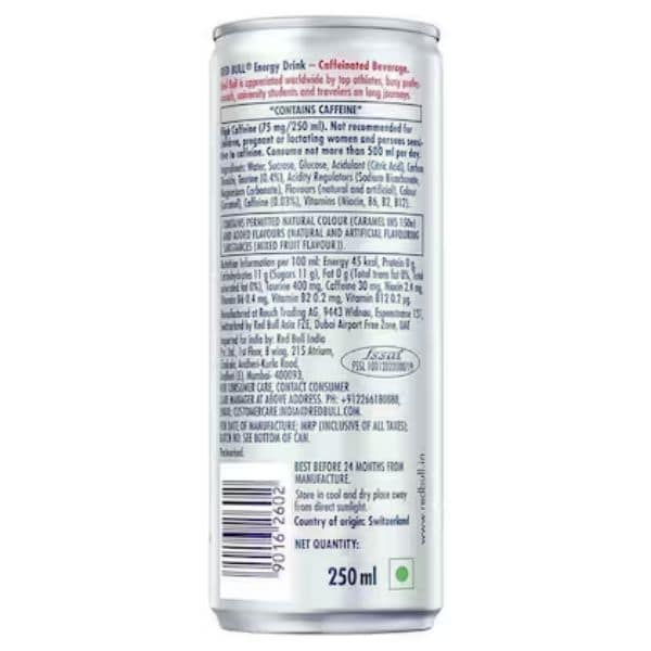 Red Bull 250 Ml view 3