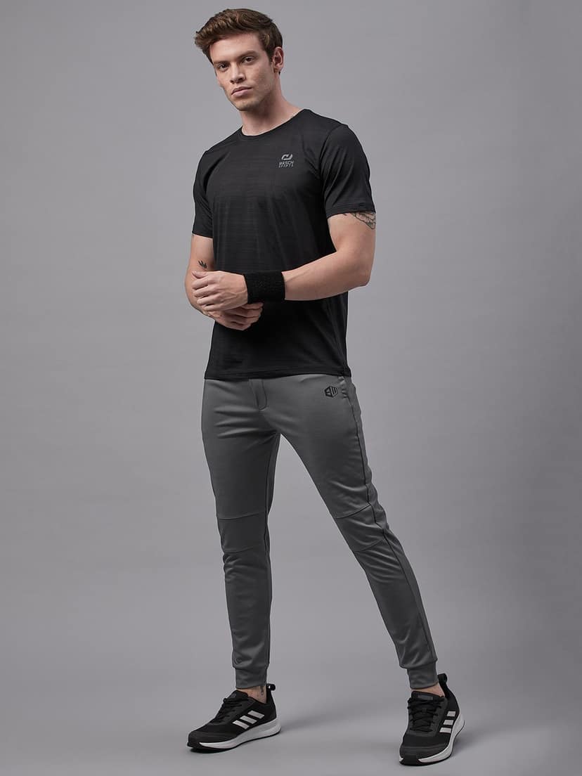 Masch Sports Men’s Dri-Fit Sports & Active Wear, Running & Training Half Sleeves Polyester Round Neck T-Shirt view 2