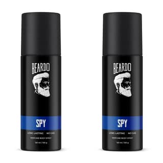 Beardo Spy Perfume Body Spray 120ml (Pack of 2)