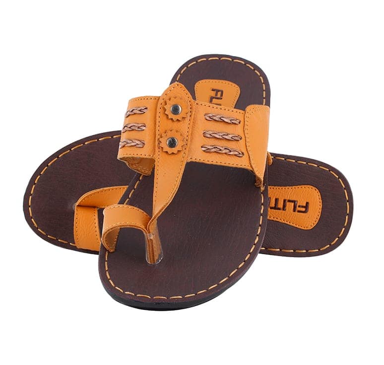 Flite PU Men's Casual Kolhapuri Slipper FUG-53 view 3