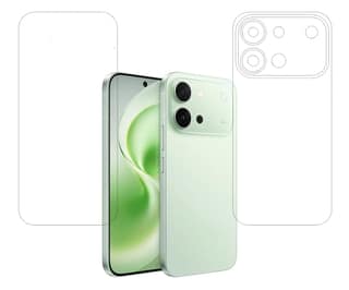 ISAAK Front and Back Screen Protector Compatible with Vivo V80 (COMBO PACK)