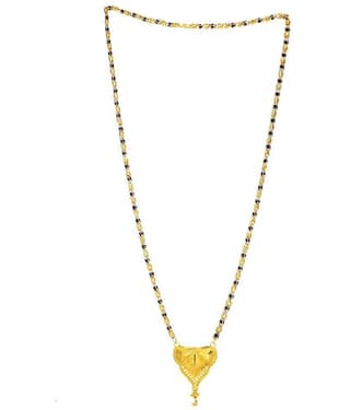 Shankhraj Mall Gold Plated Letest & Designer Mangalsutra For Women-100230