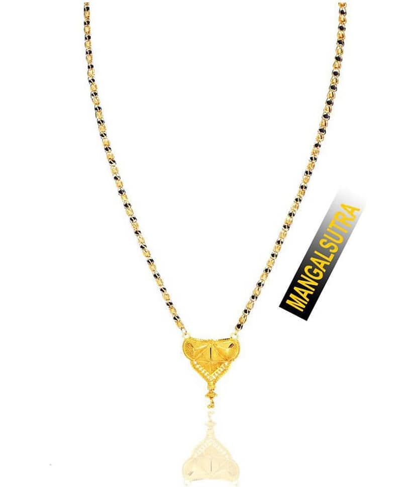 Shankhraj Mall Gold Plated Letest & Designer Mangalsutra For Women-100230 view 2