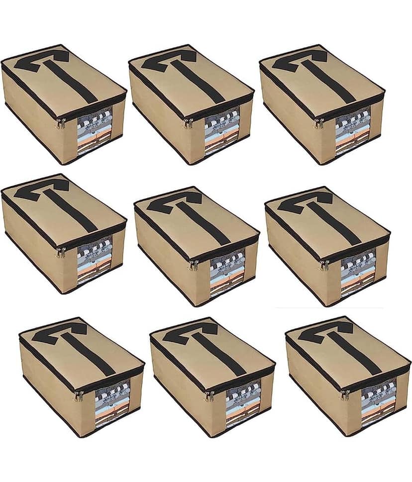 SH NASIMA - Closet Organizers ( Pack of 9 )