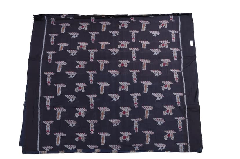 GI Tagged Sambalpuri Ikat Cotton Fabric view 2