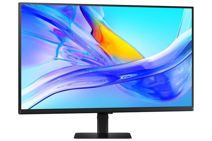 Samsung 32" (80cm) 4K ViewFinity S8 Monitor|UHD 3840 x 2160|350nits|Type-C 90W|LAN Port|Inbuilt KVM Switch|1.07 Billion Colors|PIP|PBP|HDR10|Easy Setup Stand|HAS Pivot Adjustable|LS32D804UAWXXL|Black