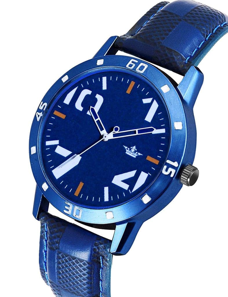 Blue Professional Look Analog Watch for Men LR59 view 3