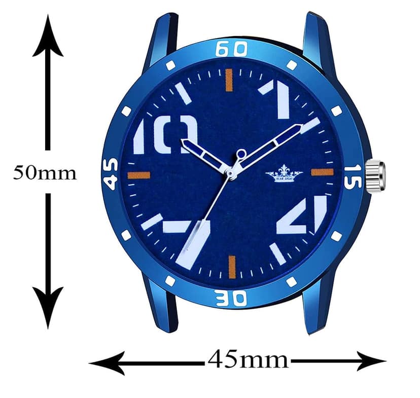 Blue Professional Look Analog Watch for Men LR59 view 4