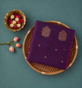 Handloom Chanderi Silk By Cotton Saree
