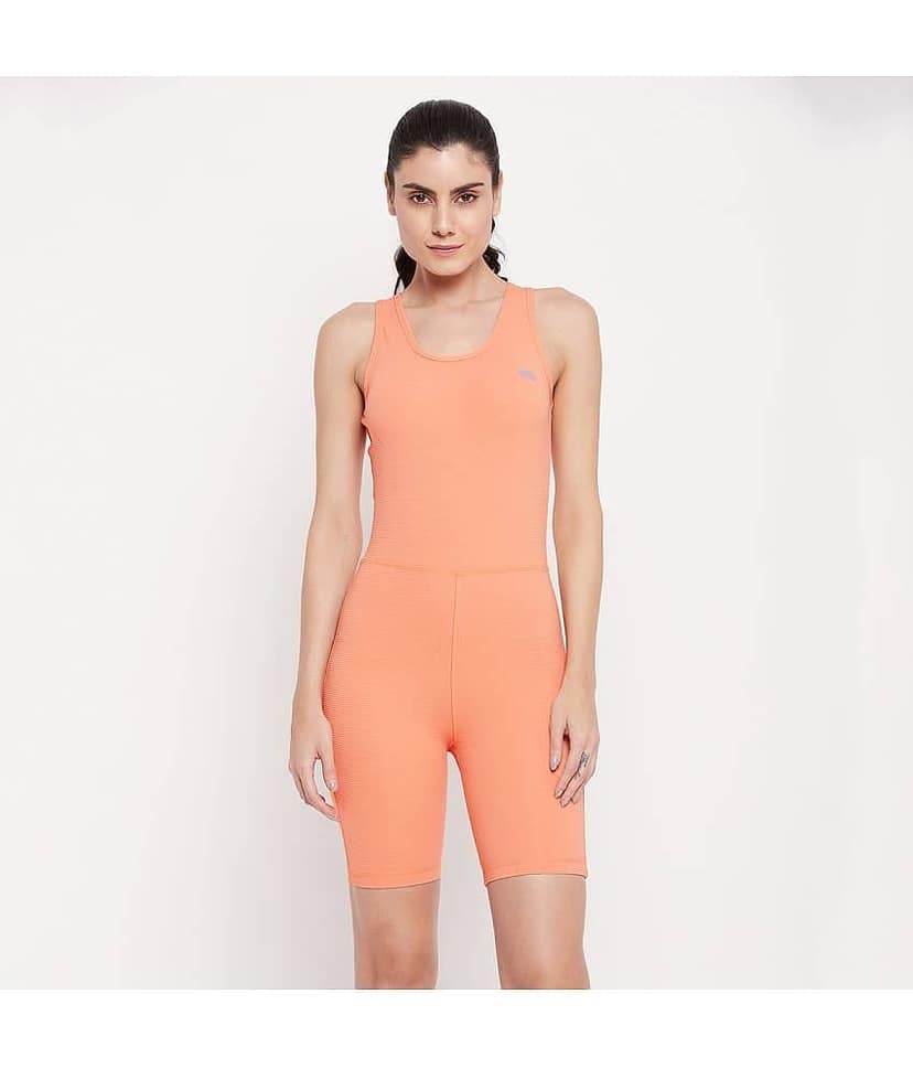 Clovia Polyester Orange Bodysuits - view 2