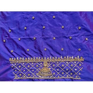 OMSAIFAB Cotton Silk Self Design Blouse Material view 2
