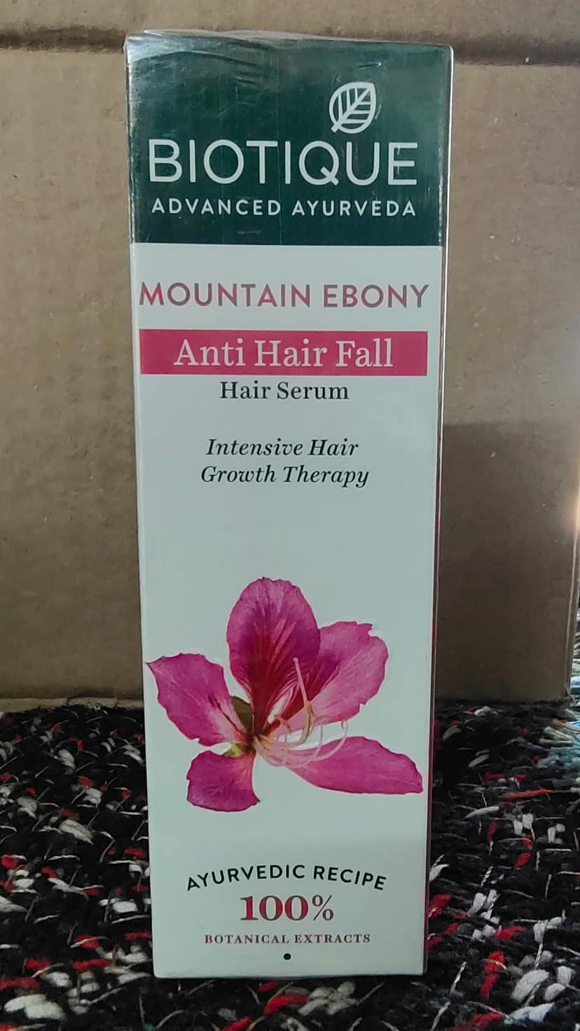 Biotique advanced ayurveda mountain ebony anti hair fall hair serum