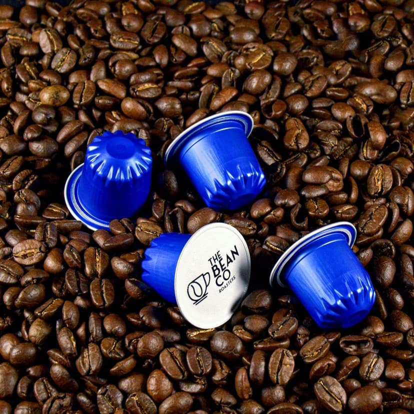 The Bean Co Roasters Delicato Aluminium Coffee Capsules | Intensity 7 | Smooth & Delicate | Light to Medium Roast | 100% Premium Arabica view 4