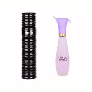Ossa Hunter EDP 100ml And Vision Flowers EDP 35ml Long Lasting Perfume Combo For Men And Women (Pack of 2)