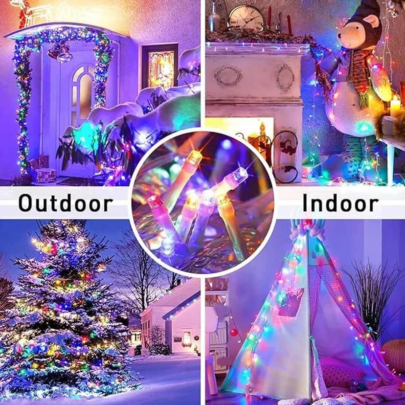 SPARKWORLD 20 Meter Multicolor LED Decorative Ladi String Lights (Pack of 5) | Festival, Diwali & Party Decoration view 2