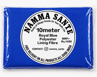 Royal Blue Polyester Lining Fibre (Bada Panna), Royal Blue Polyester Lining Fabric (Bada Panna), Royal Blue Polyester Lining Cloth (Bada Panna), Royal Blue Polyester Lining Material (Bada Panna), Royal Blue Synthetic Lining Fabric (Bada Panna)