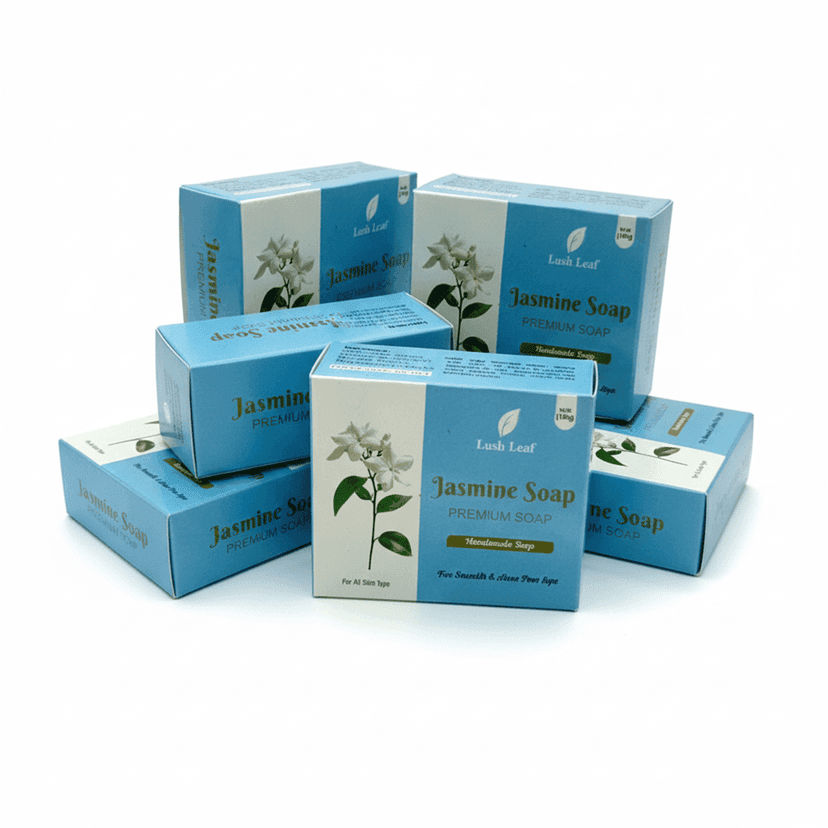 Lush Leaf Handmade Jasmine Soap, 100g view 2