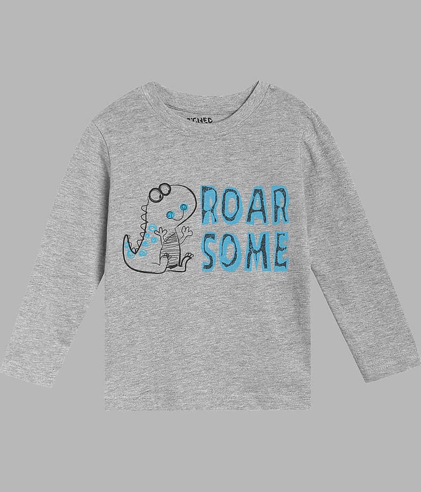 ETCHED DESIGN Pack of 2 Boys Cotton T-Shirt ( Multicolor ) view 4