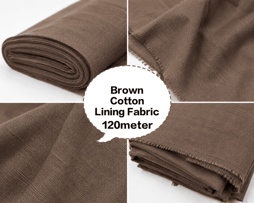 Brown Cotton Lining Fabric (Bada Panna), Brown Cotton Lining Fibre (Bada Panna), Brown Lining Cloth (Bada Panna), Soft Brown Cotton Lining (Bada Panna), Brown Garment Lining Fabric (Bada Panna)