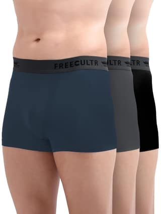 FREECULTR Men's Underwear Anti Bacterial Micromodal Airsoft Brief - Non Itch No Chaffing Sweat Proof-(Xpat & Crux Waistband), Large,Black