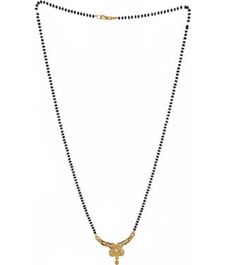 Shankhraj mall Gold Plated Fancy New Mangalsutra For Women-100176