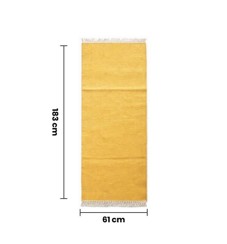Handloom Punja Durrie Floor Carpet view 5