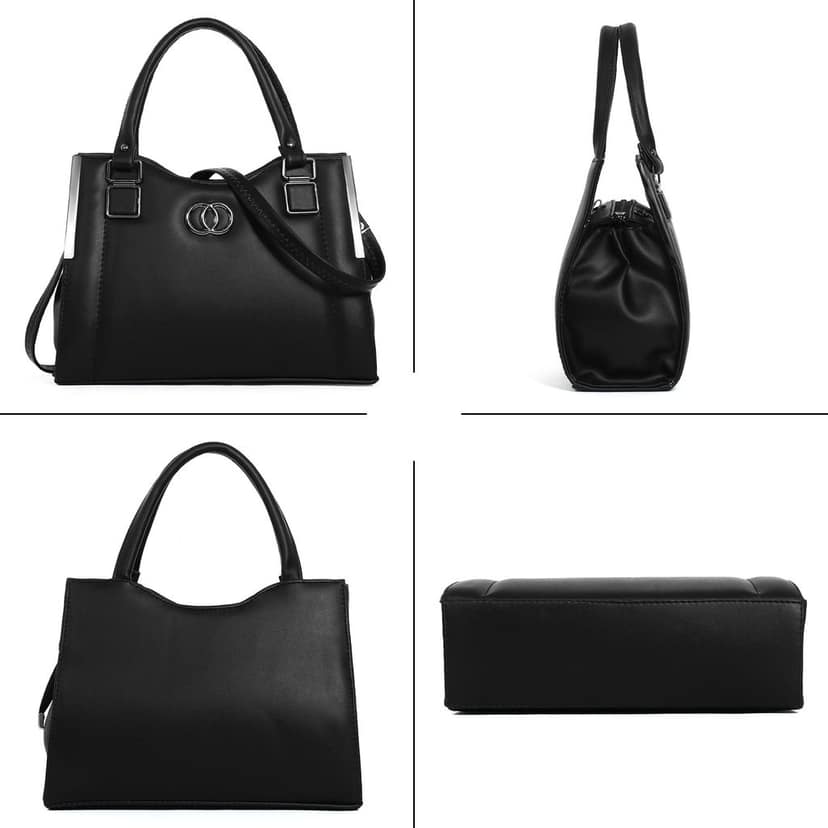 Chic Fuchsia Handbag – Elegant & Versatile view 6