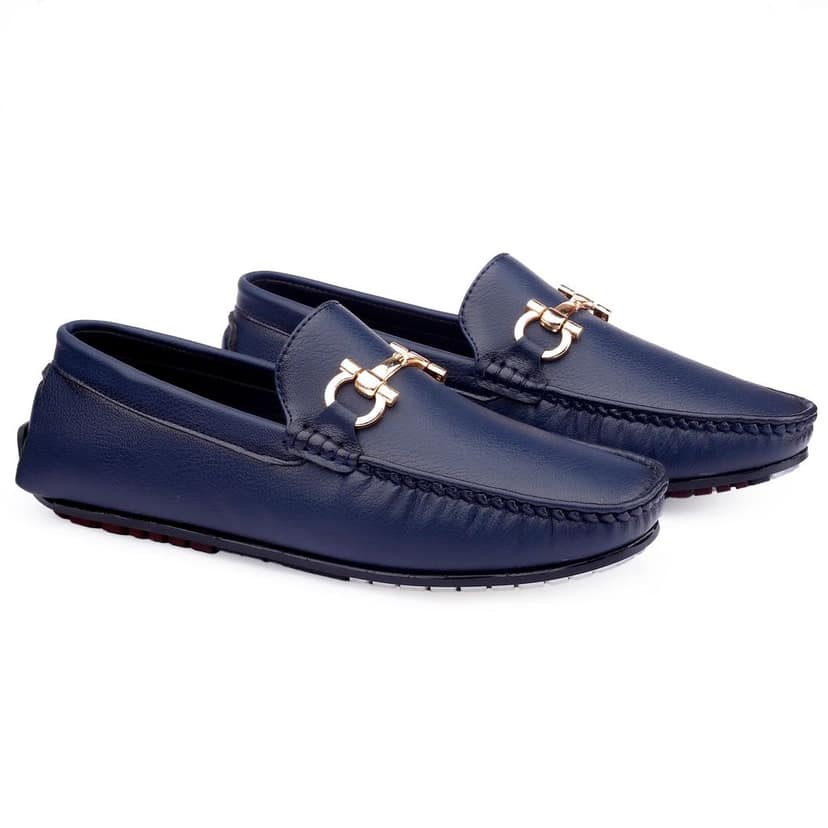 New Latest Men's Faux Leather Slip-on Loafers view 2