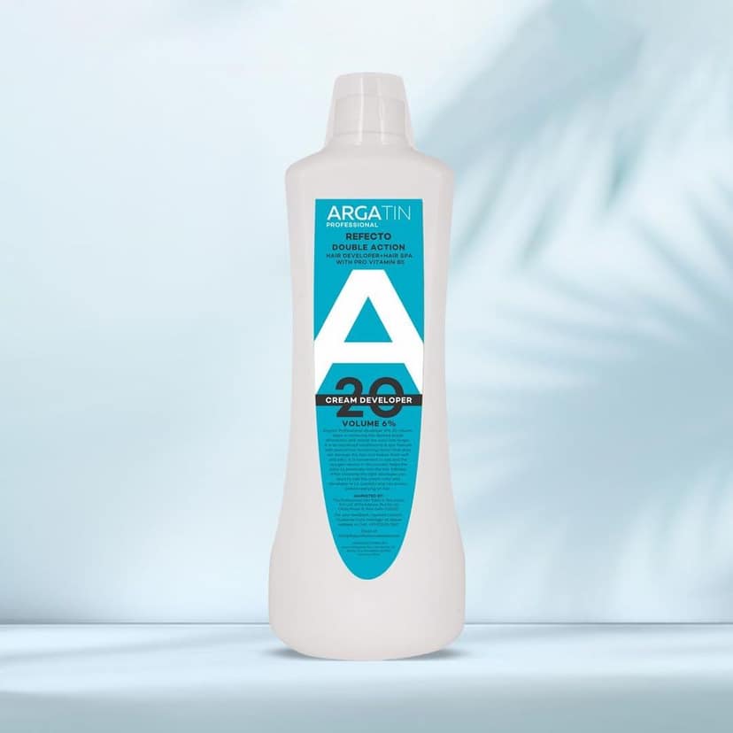 Professional Naturalis & Refecto Hair Color Developer 20 Volume 6% - 1000ml | Cream Developer for Hair Colour view 3