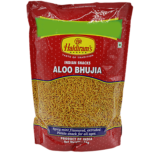 Haldirams Namkeen - Aloo Bhujia, 1 kg Pouch