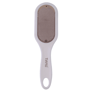 Plastic Leg, Heel and Foot Scrubber for Dead Skin |Callus Remover | Pedicure Special Tool/Specially For Cracked Feet in white