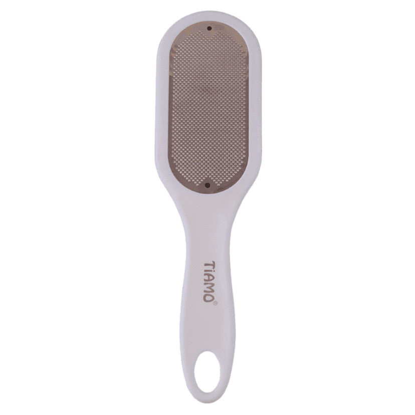 Plastic Leg, Heel and Foot Scrubber for Dead Skin |Callus Remover | Pedicure Special Tool/Specially For Cracked Feet in white