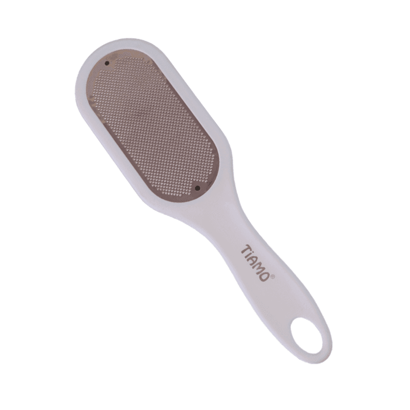Plastic Leg, Heel and Foot Scrubber for Dead Skin |Callus Remover | Pedicure Special Tool/Specially For Cracked Feet in white view 2
