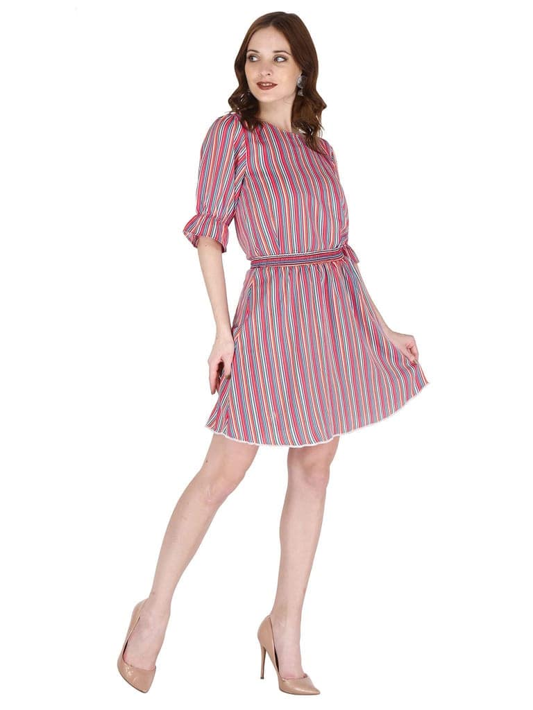 SHOPPING QUEEN Fit and Flare Dress view 3