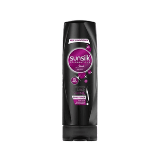 Sunsilk Hair Conditioner Dazzling Black Nourishing 180ml
